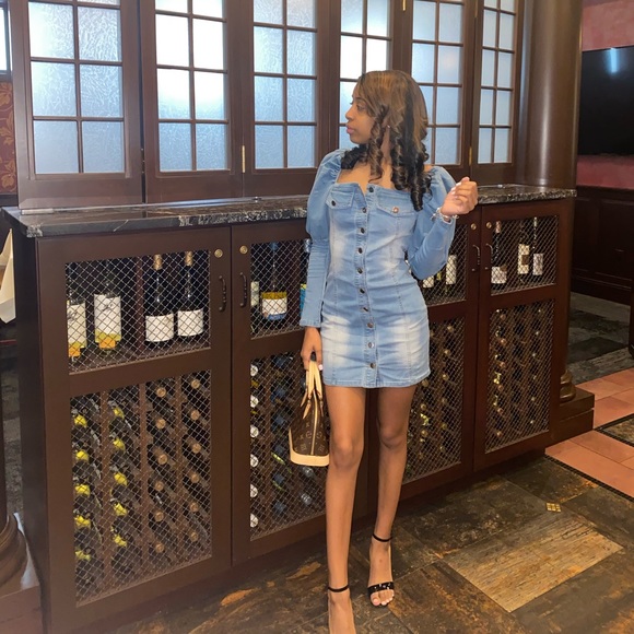 Fashion Nova Dresses & Skirts - Denim Dress